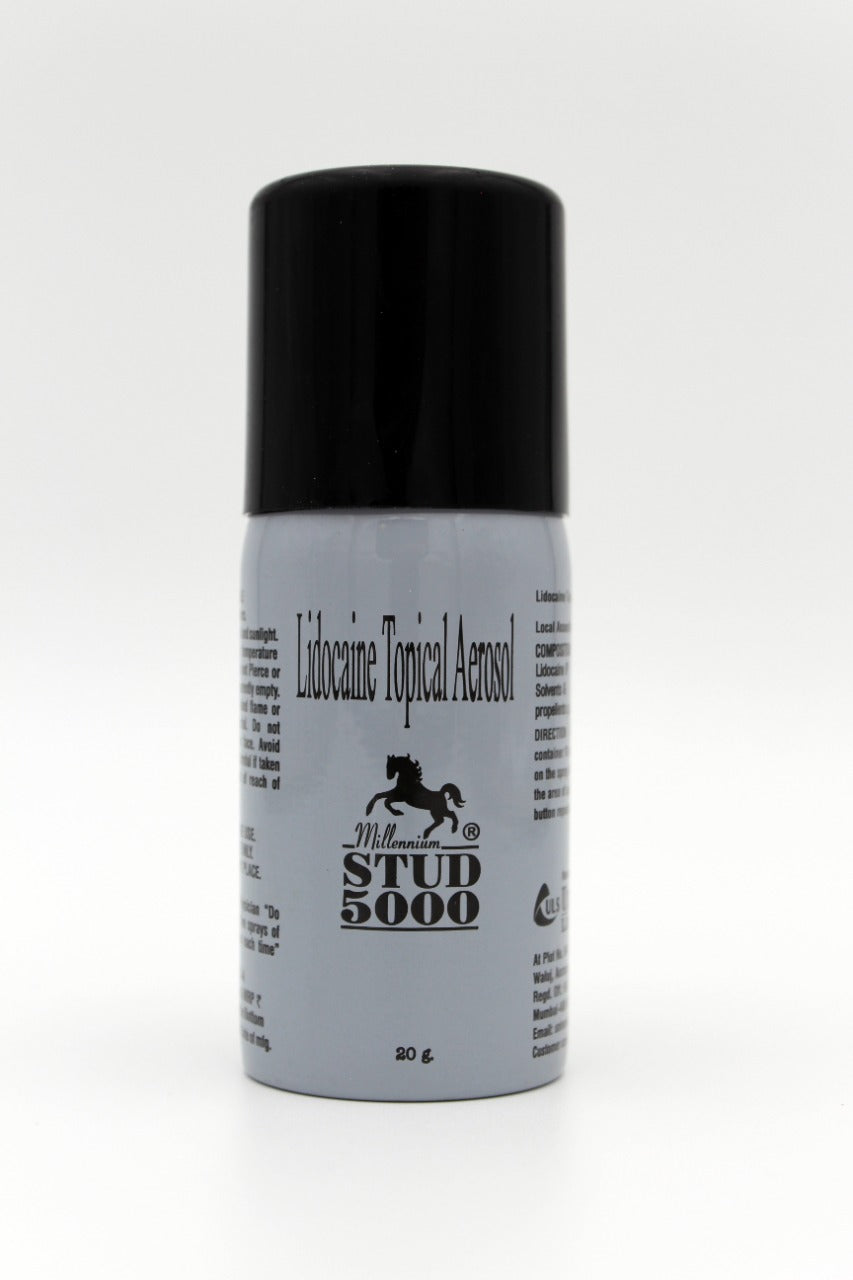stud 5000-Male Genital Desensitizer Spray, FOR DELAY EJACULATION.NEW IN Box (Pack of 1)