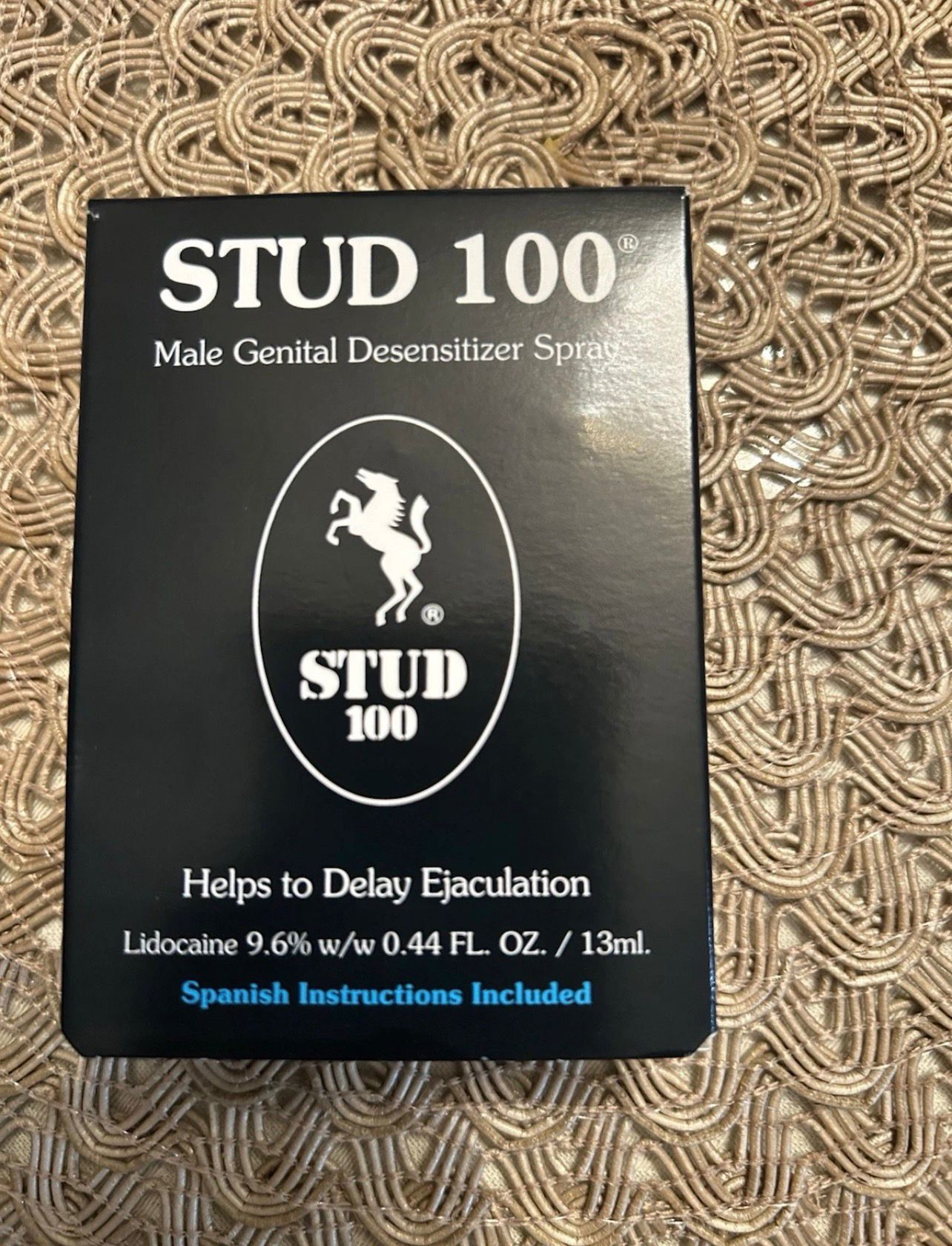 Stud 100 Male Genital Desensitizer Spray, 7/16- Fl. Ounce Box (Pack of 1)