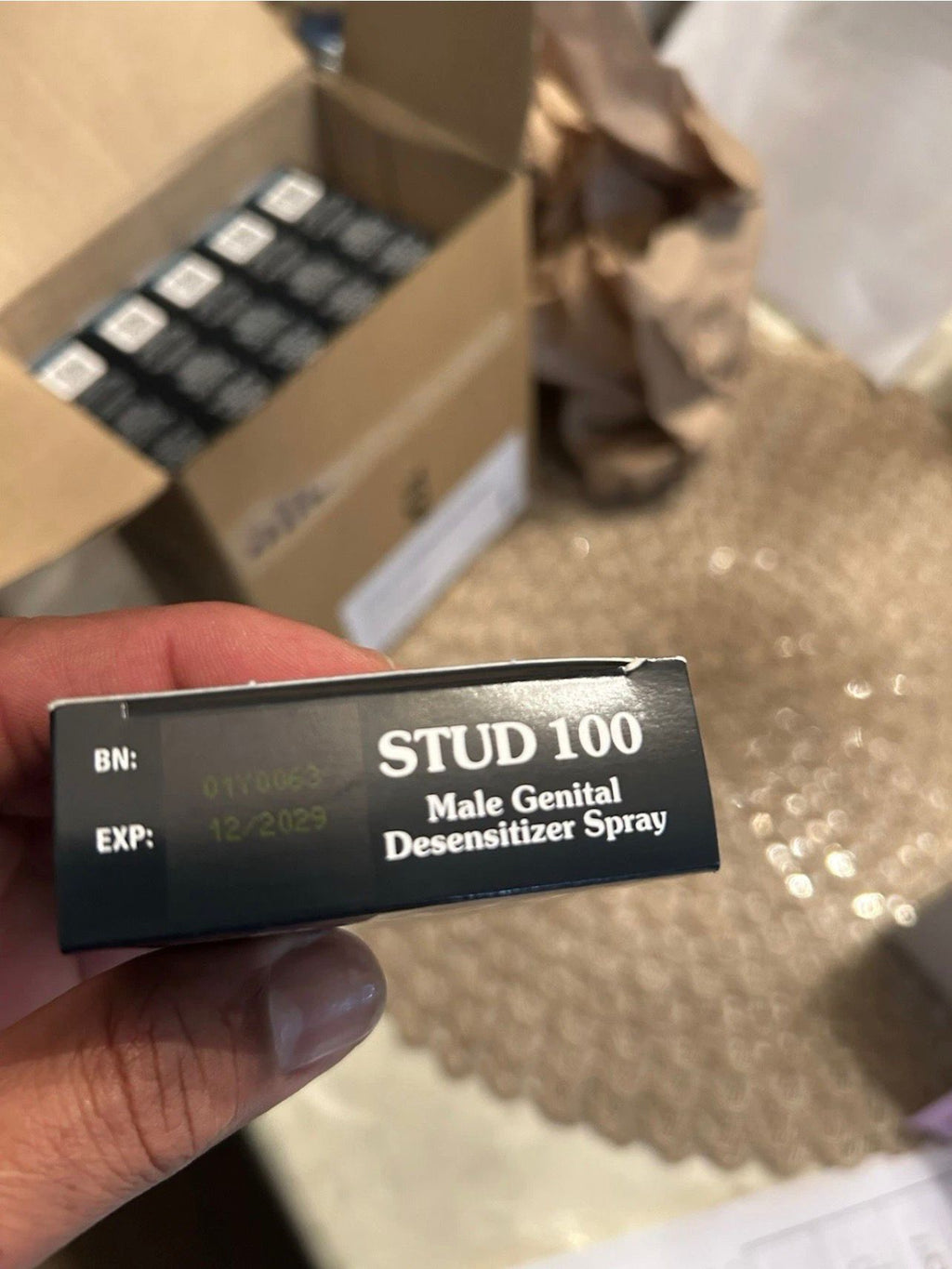 Stud 100 Male Genital Desensitizer Spray, 7/16- Fl. Ounce Box (Pack of 1)