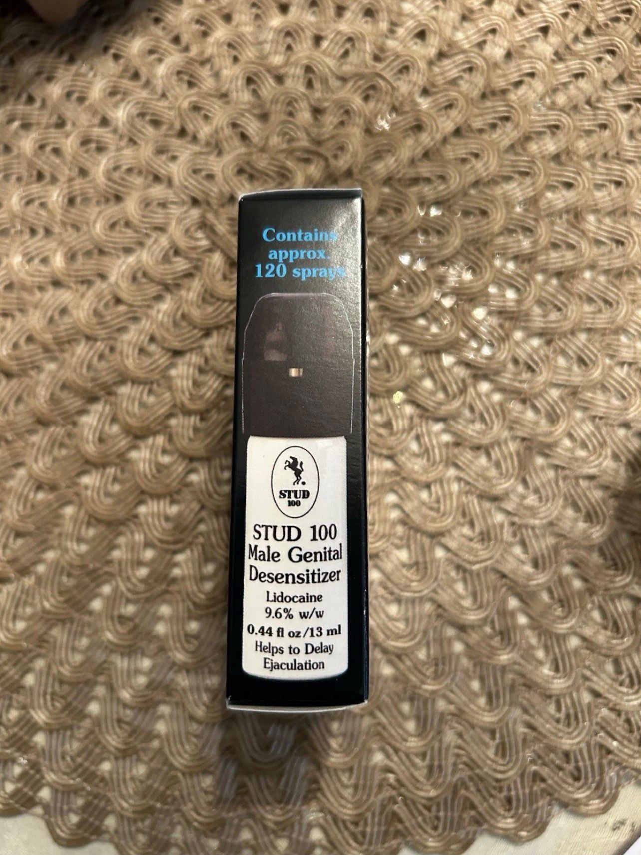 Stud 100 Male Genital Desensitizer Spray, 7/16- Fl. Ounce Box (Pack of 1)